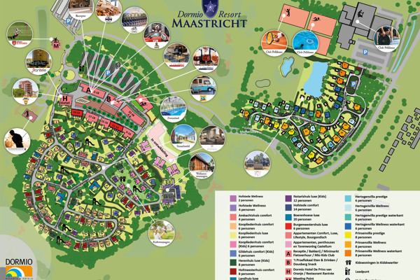 Bekijk de plattegrond van het resort