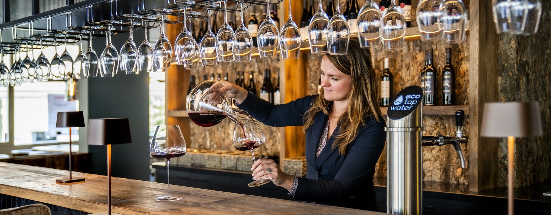 Geniet van bruisende wijnen en een fijne overnachting
in hét wijnhotel van Nederland